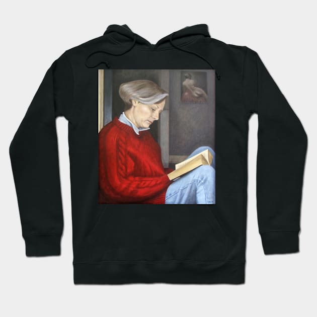 Self - Painting by Avril Thomas - Adelaide Artist Hoodie by AvrilThomasart